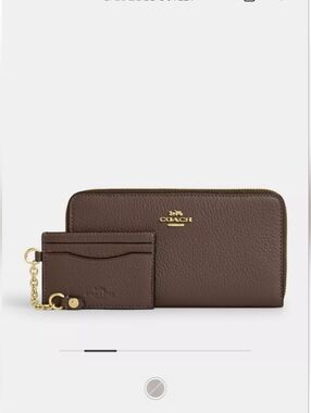 NEW Coach Wallet With Card Case